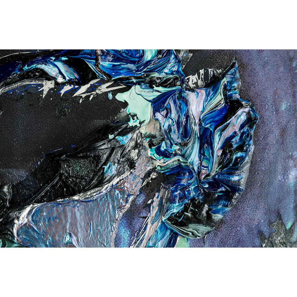 <a href="http://www.ueshima-collection.com/en/artist-list/14" style="color:inherit">MEGURU YAMAGUCHI</a>:SHADEZ OF BLUE NO.1