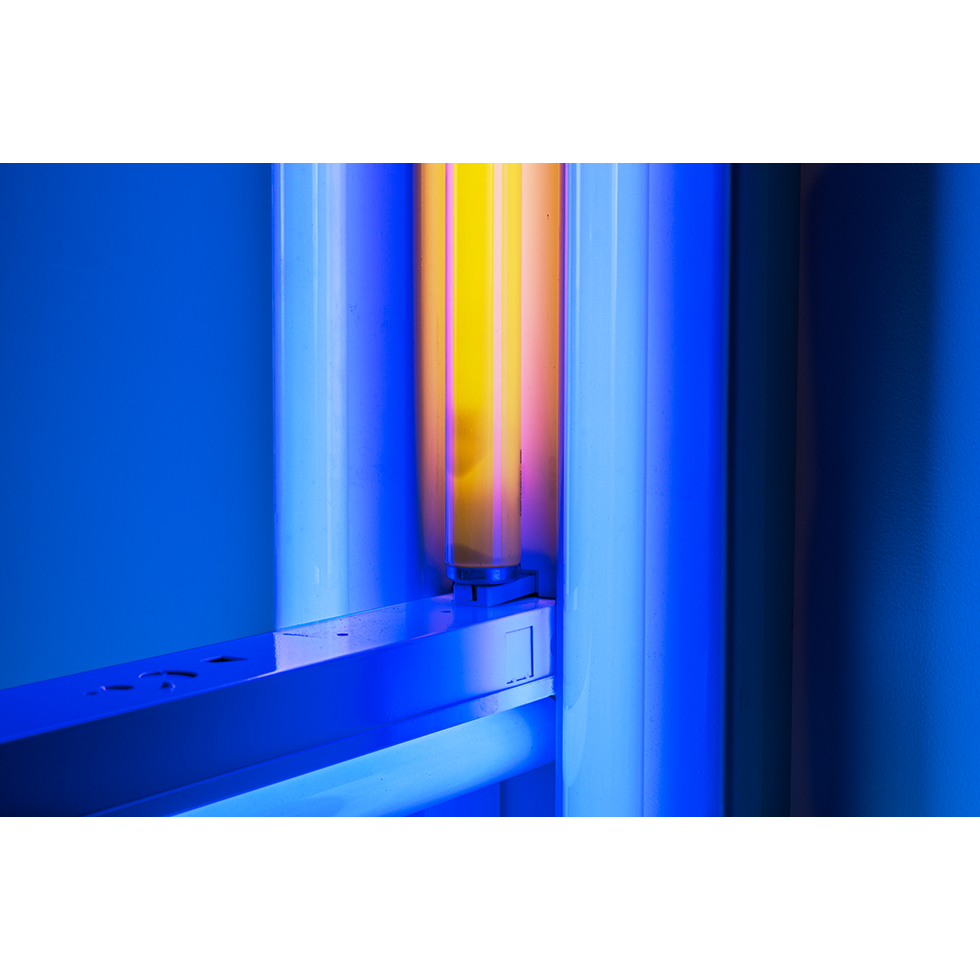 <a href="http://www.ueshima-collection.com/artist-list/294" style="color:inherit">DAN FLAVIN</a>:untitled(for Ad Reinhardt)1b