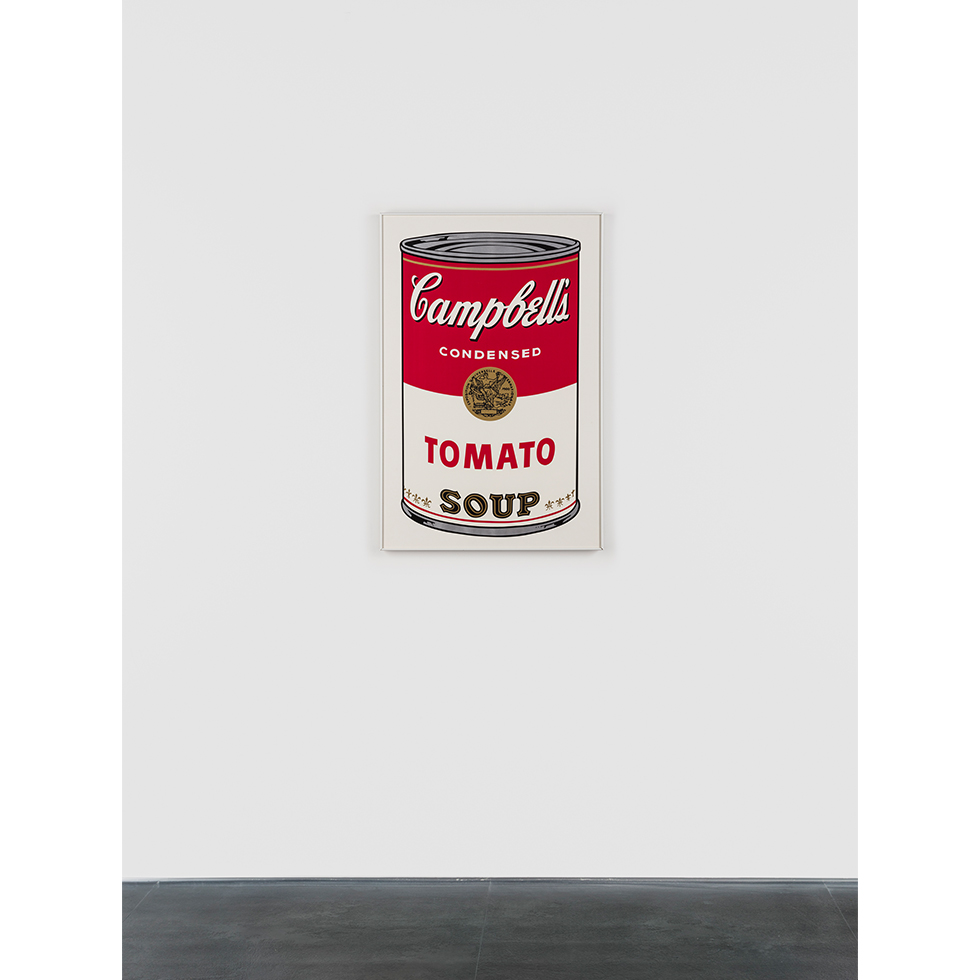 <a href="http://www.ueshima-collection.com/artist-list/106" style="color:inherit">ANDY WARHOL</a>:Campbell’s Soup I: Tomato