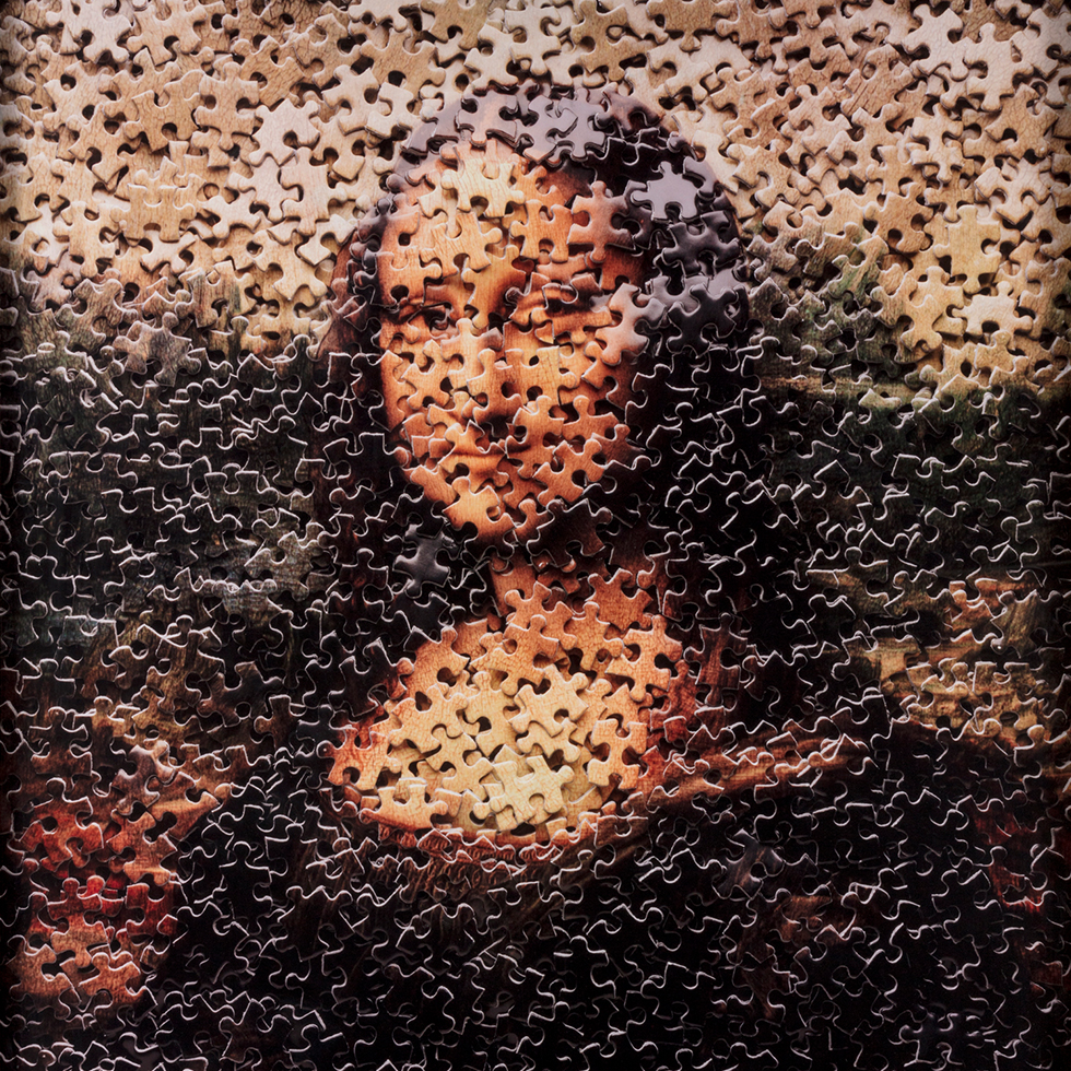Mona Lisa, after Leonardo da Vinci from Gordian Puzzles