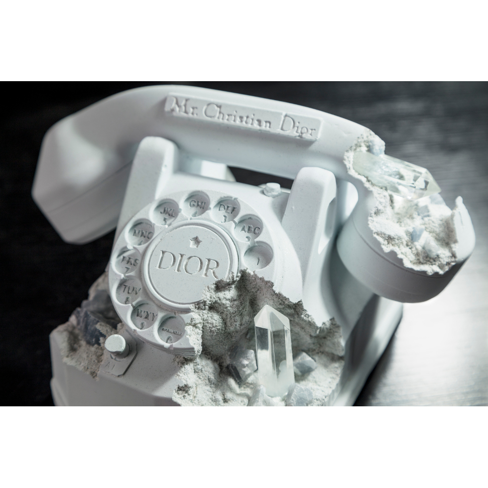DANIEL ARSHAM x Dior:Future Relic Eroded Telephone