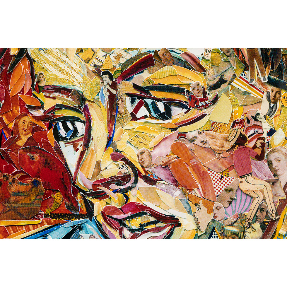 <a href="https://www.ueshima-collection.com/artist-list/43" style="color:inherit">VIK MUNIZ</a>:MASP (The boy, Camille Roulin, after Van Gogh)