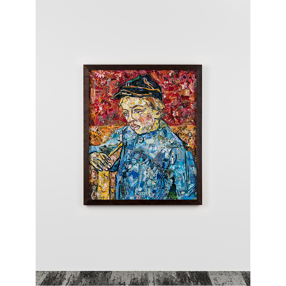 <a href="https://www.ueshima-collection.com/artist-list/43" style="color:inherit">VIK MUNIZ</a>:MASP (The boy, Camille Roulin, after Van Gogh)