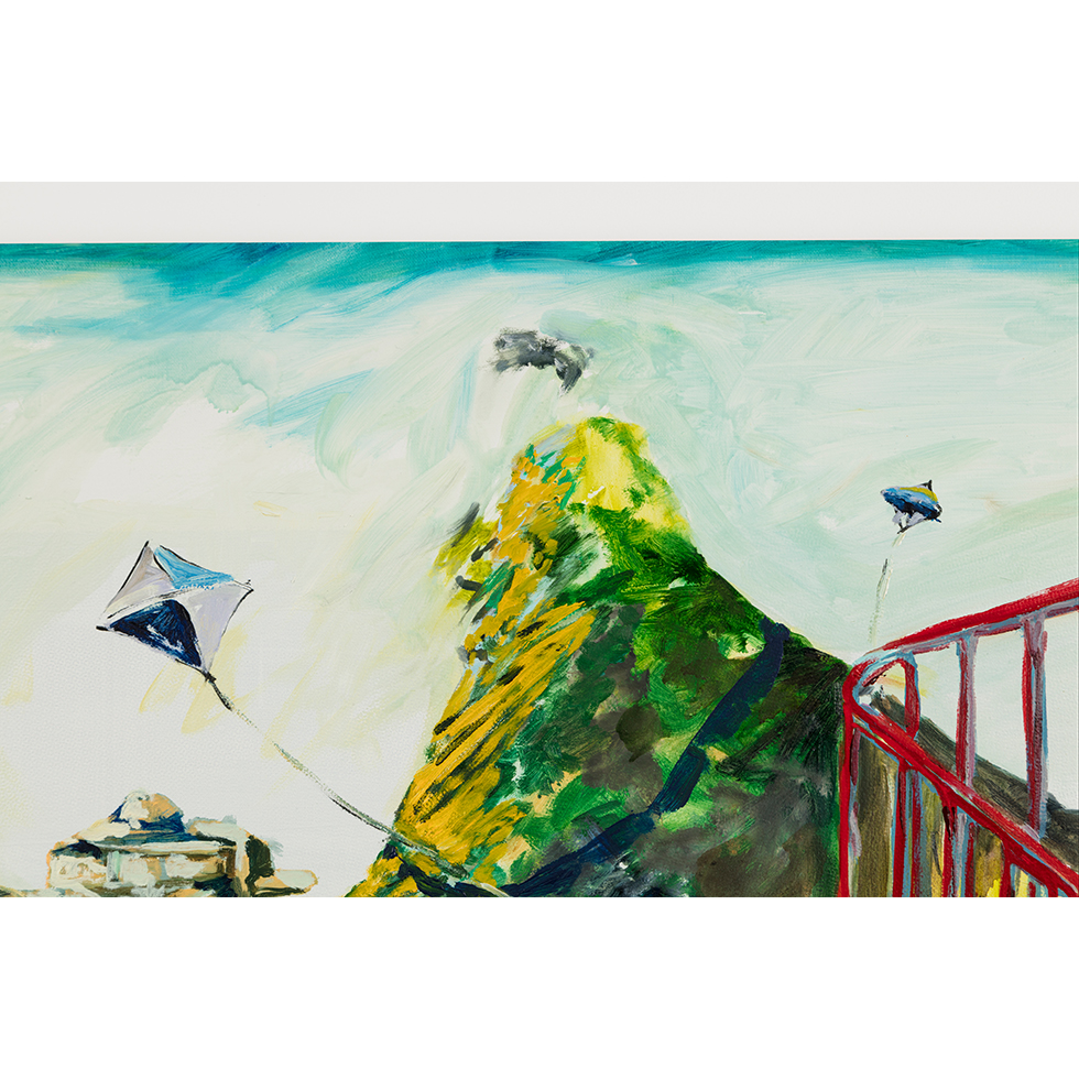 <a href="https://www.ueshima-collection.com/artist-list/17" style="color:inherit">寺本明志</a> / <a href="https://www.ueshima-collection.com/artist-list/17" style="color:inherit">AKASHI TERAMOTO</a>:Patio -山のある風景- / Patio -with mountains-
