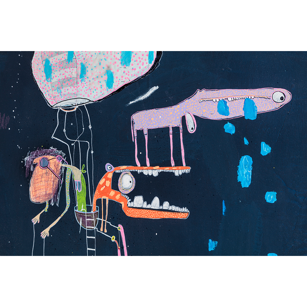 <a href="https://www.ueshima-collection.com/artist-list/16" style="color:inherit">RAFA MACARRON</a>:Sin título(cosmos)