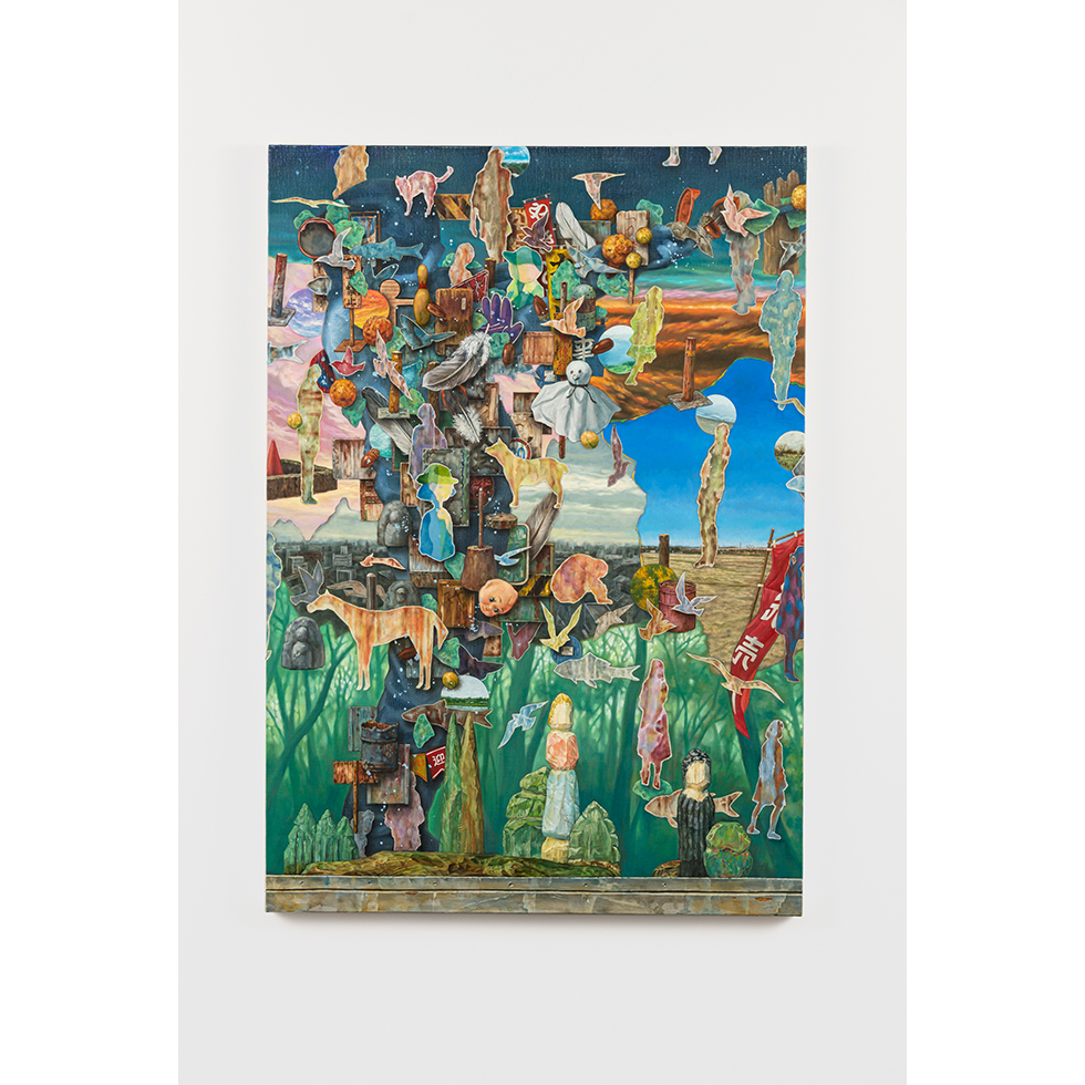 <a href="https://www.ueshima-collection.com/artist-list/35" style="color:inherit">大川心平</a> / <a href="https://www.ueshima-collection.com/artist-list/35" style="color:inherit">SHINPEI OKAWA</a>:子は宙を撃ち、鳥が高く鳴く / The child shoots in the air, the bird sings high