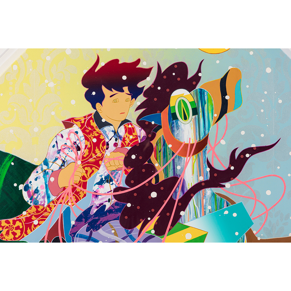 <a href="https://www.ueshima-collection.com/artist-list/81" style="color:inherit">松山智一</a> / <a href="https://www.ueshima-collection.com/artist-list/81" style="color:inherit">TOMOKAZU MATSUYAMA</a>:New Dawn Addiction