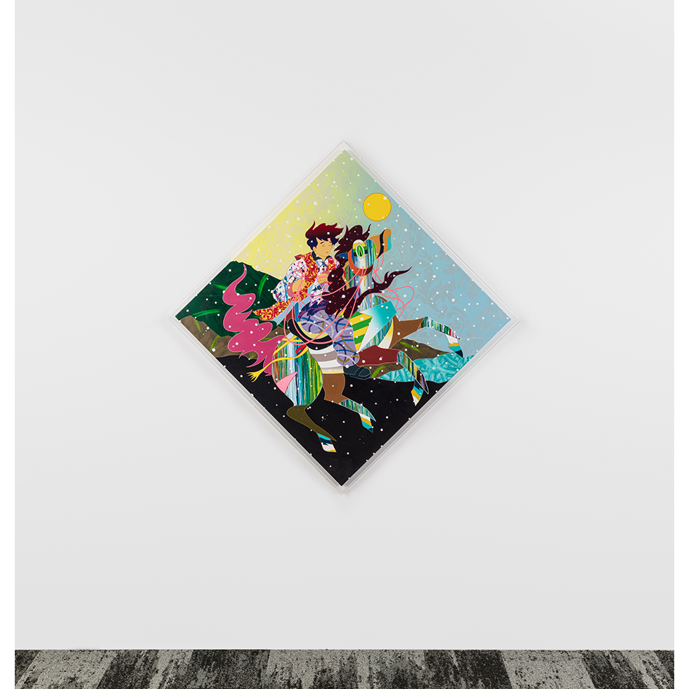 <a href="https://www.ueshima-collection.com/artist-list/81" style="color:inherit">松山智一</a> / <a href="https://www.ueshima-collection.com/artist-list/81" style="color:inherit">TOMOKAZU MATSUYAMA</a>:New Dawn Addiction