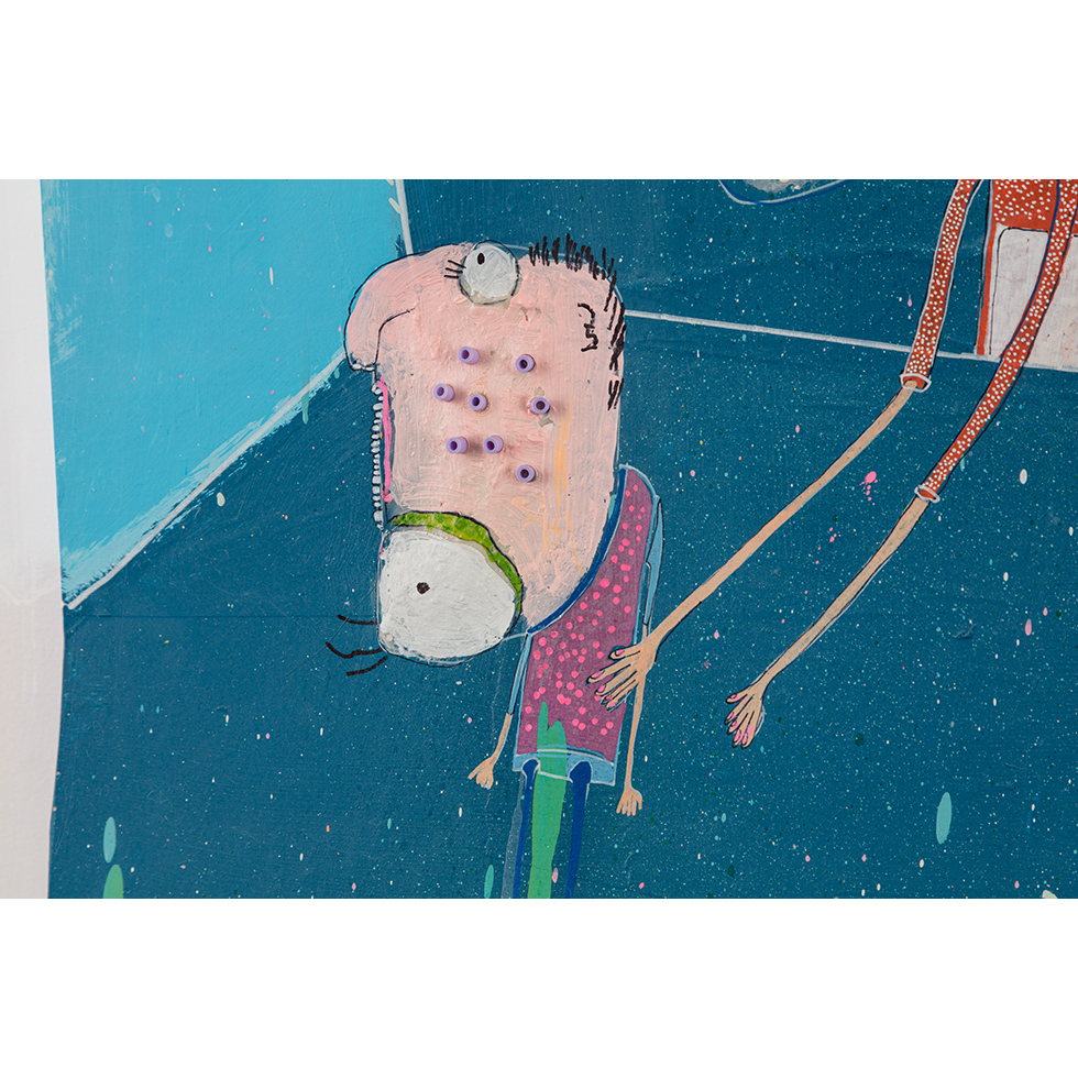 <a href="https://www.ueshima-collection.com/artist-list/16" style="color:inherit">RAFA MACARRON</a>:Historias Cotidianas (two Works)