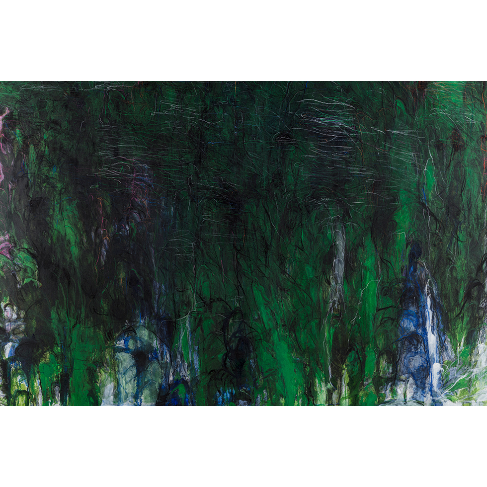 <a href="https://www.ueshima-collection.com/artist-list/44" style="color:inherit">松本陽子</a> / <a href="https://www.ueshima-collection.com/artist-list/44" style="color:inherit">YOKO MATSUMOTO</a>:振動する風景的画面 / Landscape-Like Surface Vibrates