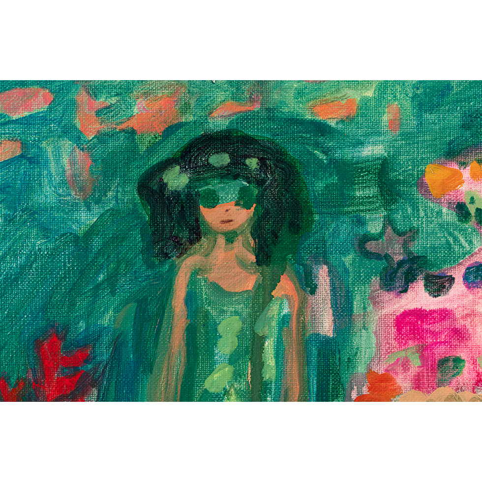 <a href="https://www.ueshima-collection.com/artist-list/132" style="color:inherit">工藤麻紀子</a> / <a href="https://www.ueshima-collection.com/artist-list/132" style="color:inherit">MAKIKO KUDO</a>:海の中きれい / Beautiful in the Sea