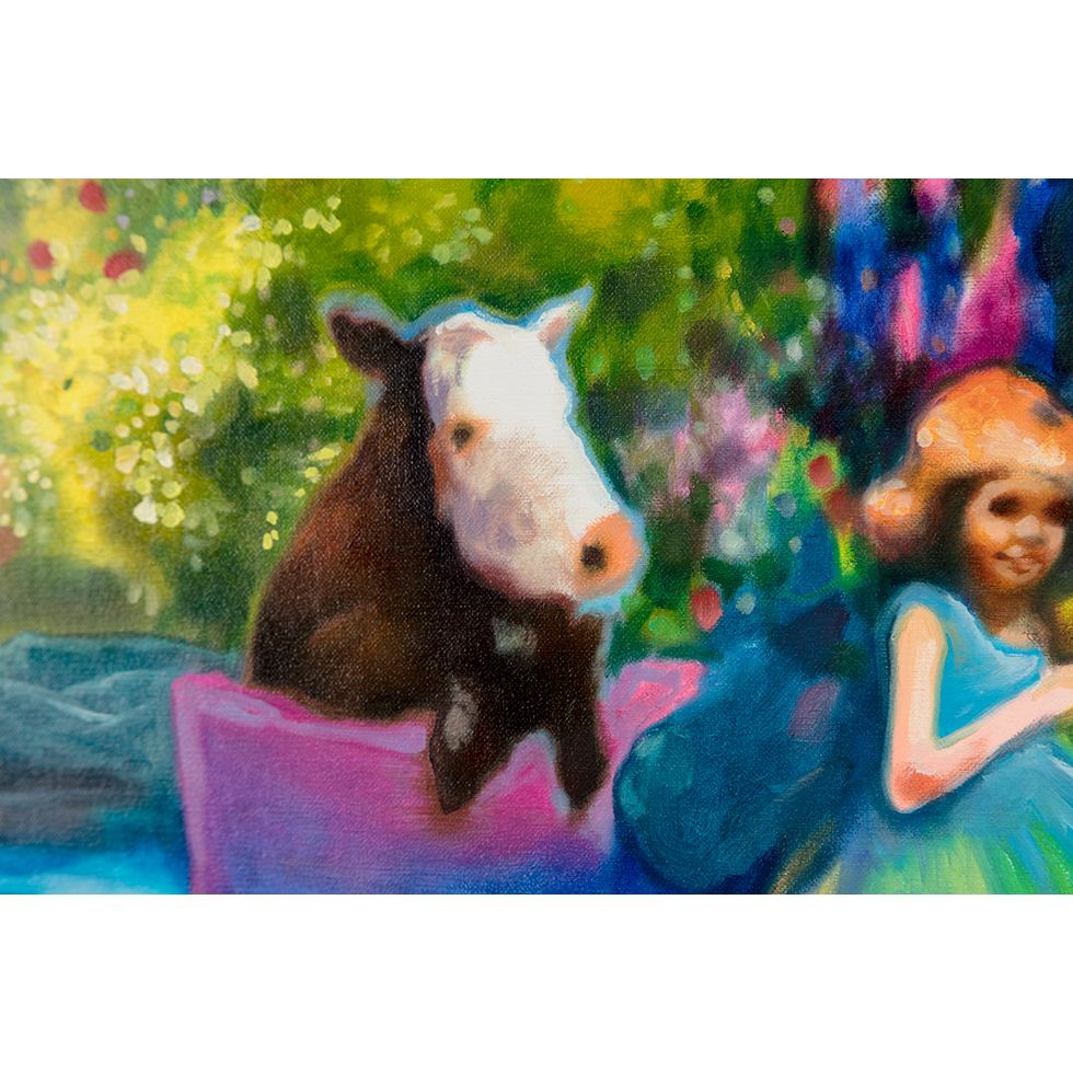 <a href="https://www.ueshima-collection.com/artist-list/98" style="color:inherit">今津景</a> / <a href="https://www.ueshima-collection.com/artist-list/98" style="color:inherit">KEI IMAZU</a>:Orange Desert on Blue Sheet