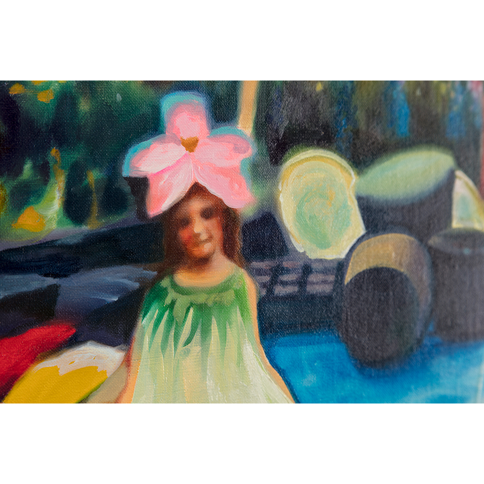 <a href="https://www.ueshima-collection.com/artist-list/98" style="color:inherit">今津景</a> / <a href="https://www.ueshima-collection.com/artist-list/98" style="color:inherit">KEI IMAZU</a>:Orange Desert on Blue Sheet