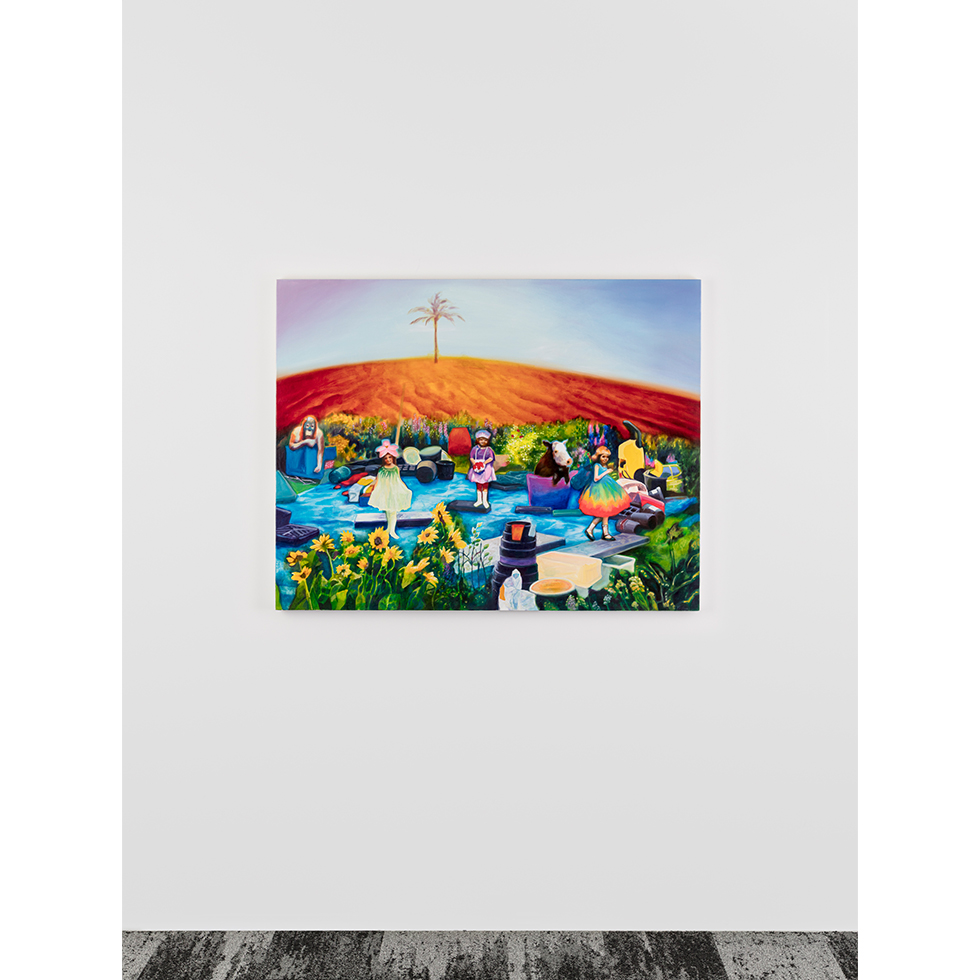 <a href="https://www.ueshima-collection.com/artist-list/98" style="color:inherit">今津景</a> / <a href="https://www.ueshima-collection.com/artist-list/98" style="color:inherit">KEI IMAZU</a>:Orange Desert on Blue Sheet