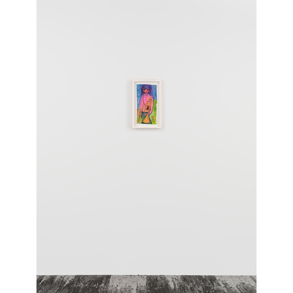 <a href="https://www.ueshima-collection.com/artist-list/132" style="color:inherit">工藤麻紀子</a> / <a href="https://www.ueshima-collection.com/artist-list/132" style="color:inherit">MAKIKO KUDO</a>:謎の楽器を手に入れた / I Got a Mysterious Instrument