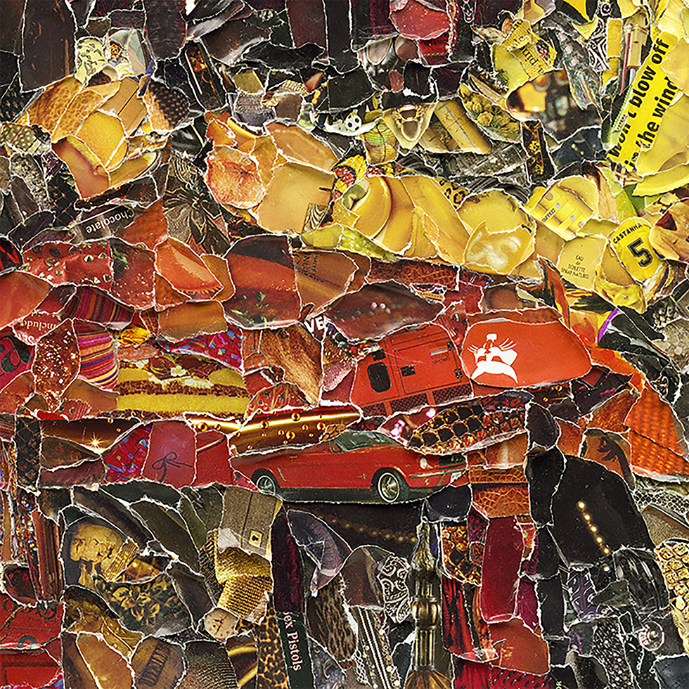 <a href="https://www.ueshima-collection.com/artist-list/43" style="color:inherit">VIK MUNIZ</a>:The Card Players, after Cezanne (Series from Pictures of Magazines 2)