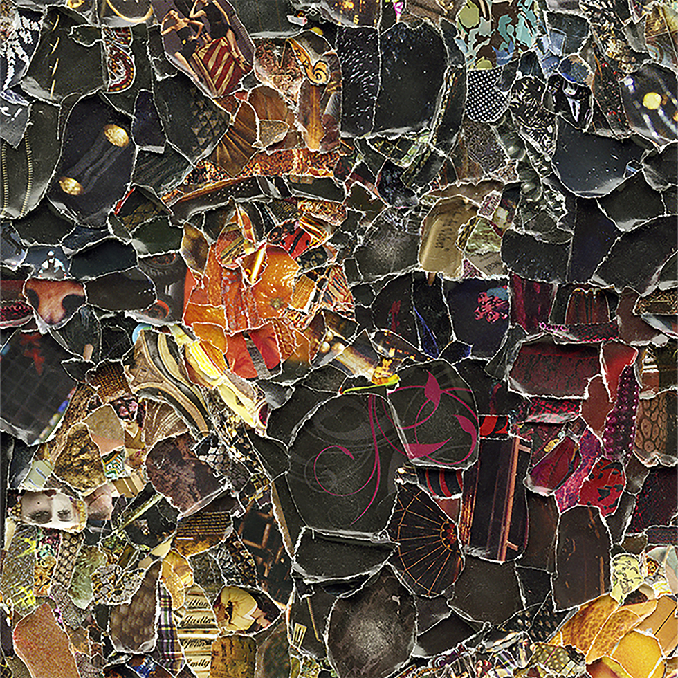 <a href="https://www.ueshima-collection.com/artist-list/43" style="color:inherit">VIK MUNIZ</a>:The Card Players, after Cezanne (Series from Pictures of Magazines 2)