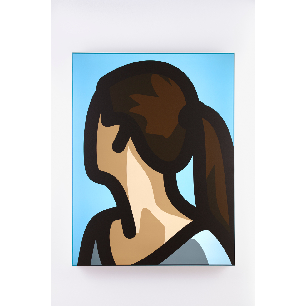 <a href="https://www.ueshima-collection.com/artist-list/6" style="color:inherit">JULIAN OPIE</a>:Lucia, back 3