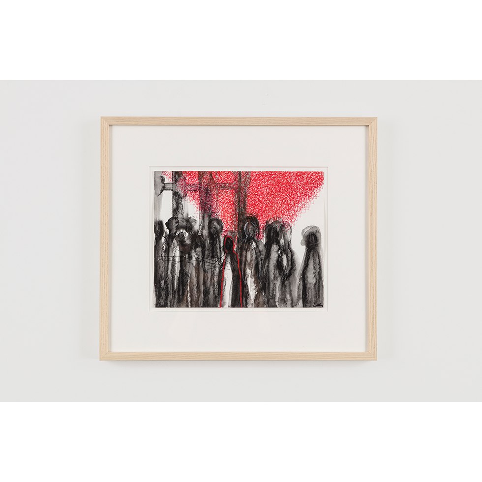 <a href="https://www.ueshima-collection.com/artist-list/90" style="color:inherit">塩田千春</a> / <a href="https://www.ueshima-collection.com/artist-list/90" style="color:inherit">CHIHARU SHIOTA</a>:上海での隔離 / Quarantine in Shanghai