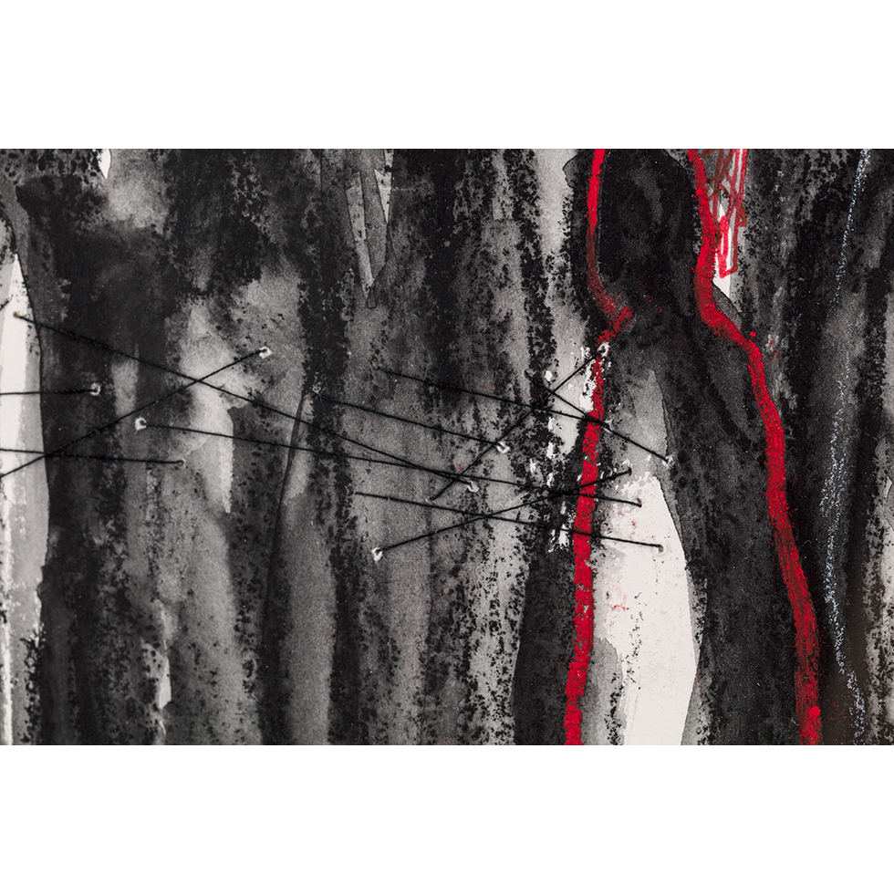 <a href="https://www.ueshima-collection.com/artist-list/90" style="color:inherit">塩田千春</a> / <a href="https://www.ueshima-collection.com/artist-list/90" style="color:inherit">CHIHARU SHIOTA</a>:上海での隔離 / Quarantine in Shanghai