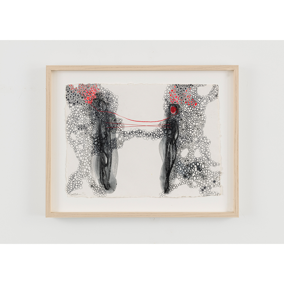 <a href="https://www.ueshima-collection.com/artist-list/90" style="color:inherit">塩田千春</a> / <a href="https://www.ueshima-collection.com/artist-list/90" style="color:inherit">CHIHARU SHIOTA</a>:宇宙とつながる / Connected to the Universe
