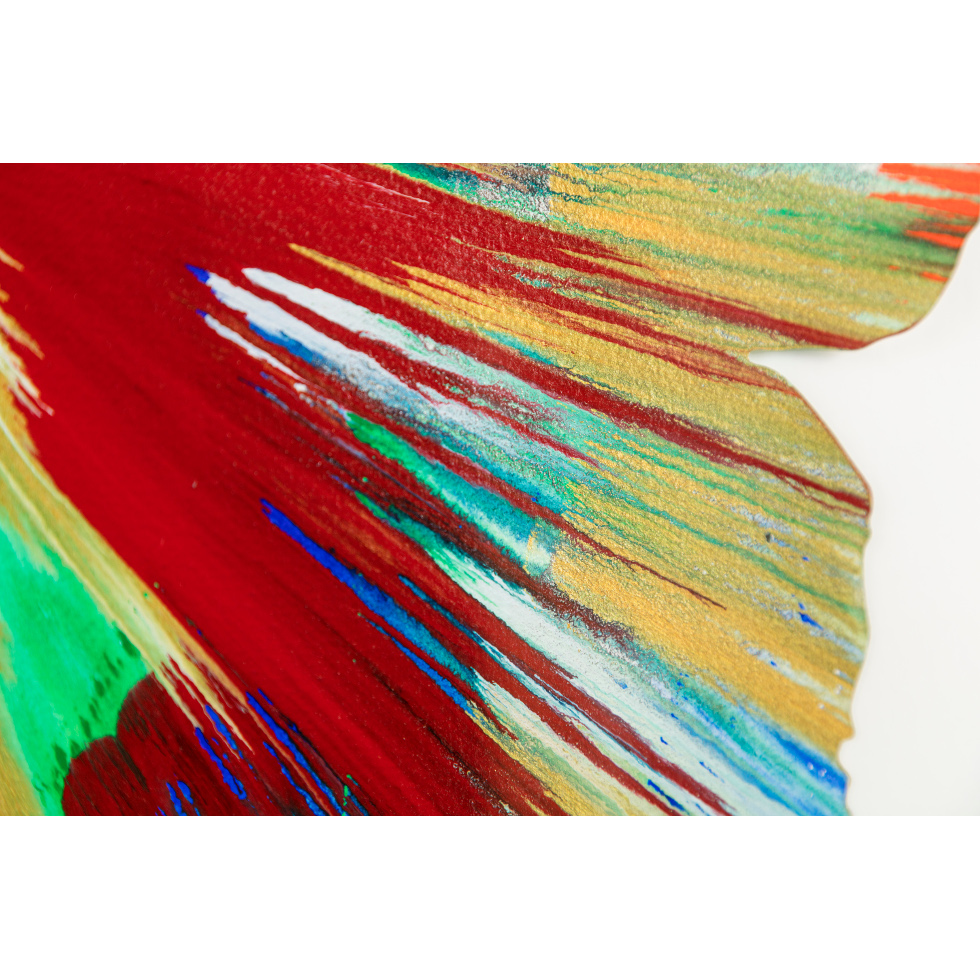 <a href="https://www.ueshima-collection.com/artist-list/2" style="color:inherit">DAMIEN HIRST</a>:Untitled (Butterfly Spin Painting)