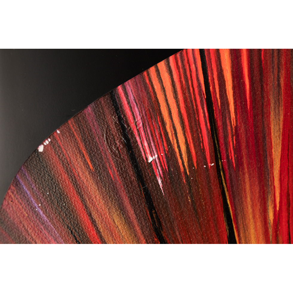 <a href="https://www.ueshima-collection.com/artist-list/2" style="color:inherit">DAMIEN HIRST</a>:Untitled (Skull Spin Painting)