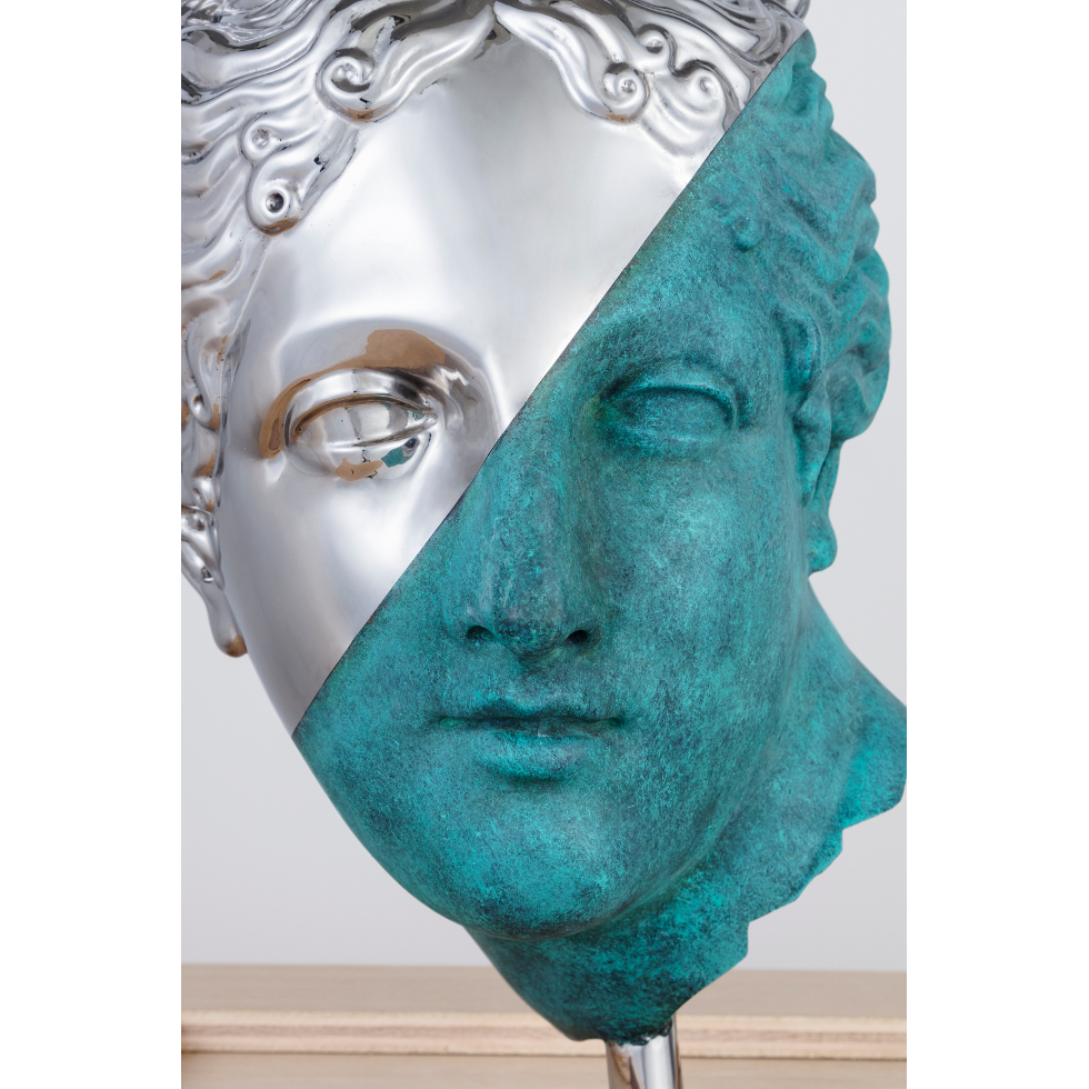 <a href="https://www.ueshima-collection.com/artist-list/7" style="color:inherit">DANIEL ARSHAM</a>:Bronze Stainless Steel Venus Italica Bust