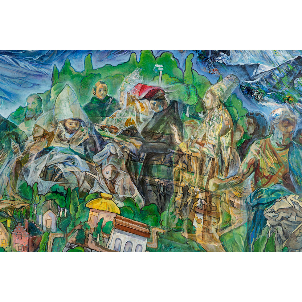 <a href="https://www.ueshima-collection.com/en/artist-list/131" style="color:inherit">ERINA MATSUI</a>:すれ違いユートピア / Cross Paths Utopia