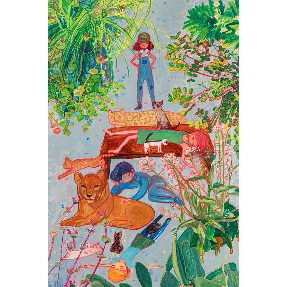 <a href="https://www.ueshima-collection.com/en/artist-list/132" style="color:inherit">MAKIKO KUDO</a>:熱いアスファルトにねころがるのも好きだったけれど / I Also liked Lying Down on the Hot Pavement