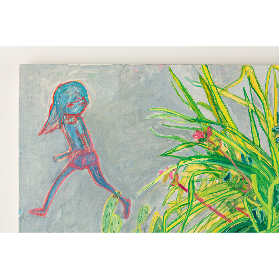 <a href="https://www.ueshima-collection.com/en/artist-list/132" style="color:inherit">MAKIKO KUDO</a>:熱いアスファルトにねころがるのも好きだったけれど / I Also liked Lying Down on the Hot Pavement