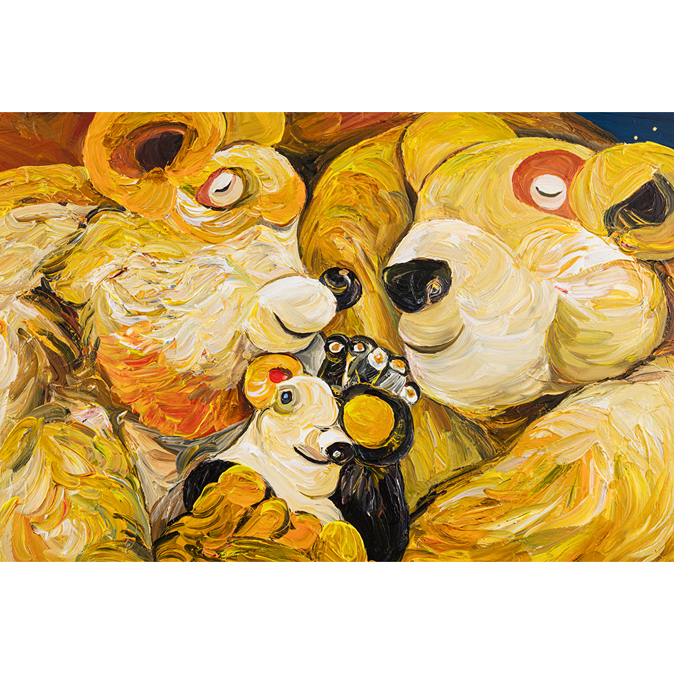 <a href="https://www.ueshima-collection.com/artist-list/68" style="color:inherit">近藤亜樹</a> / <a href="https://www.ueshima-collection.com/artist-list/68" style="color:inherit">AKI KONDO</a>:Hello, my friend