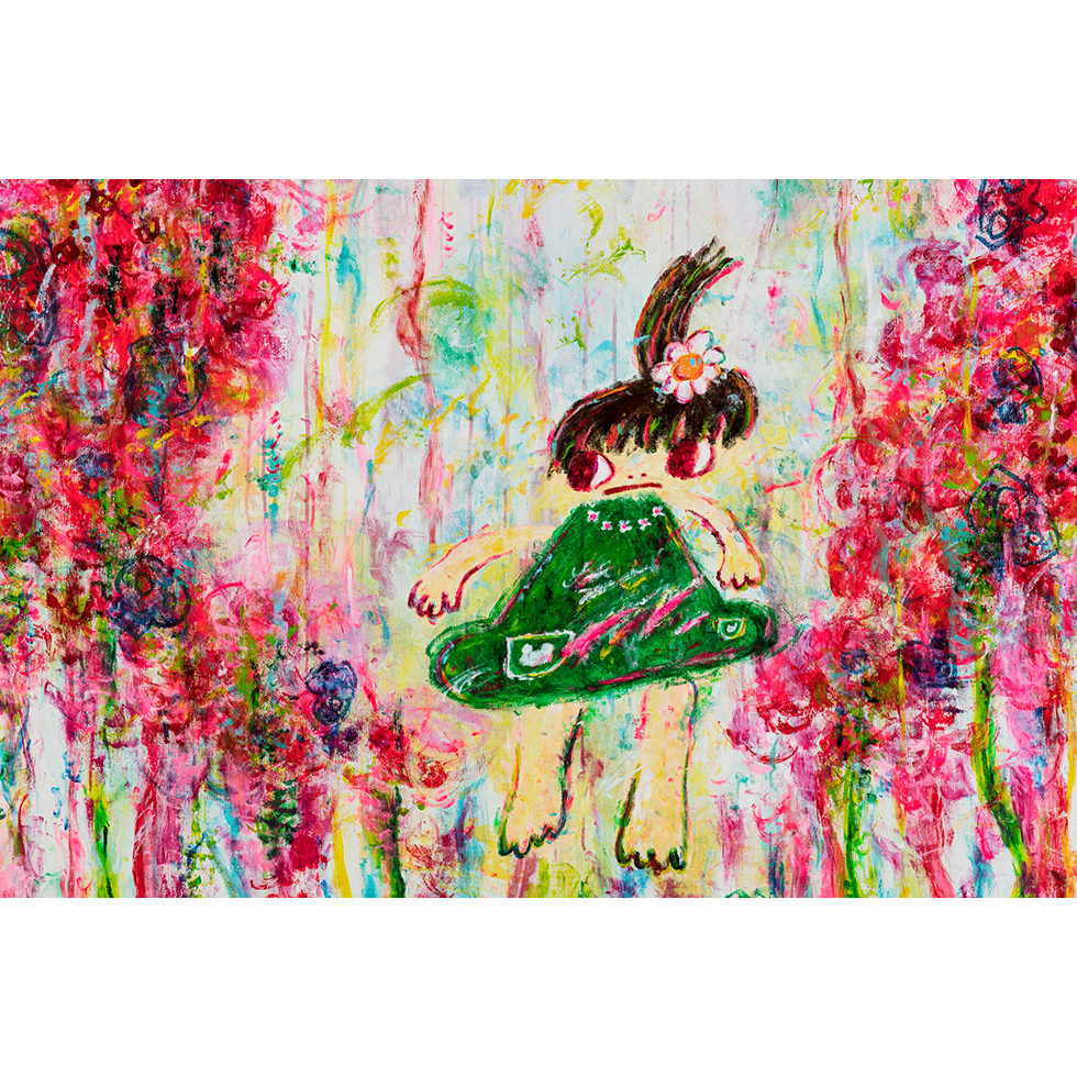 <a href="https://www.ueshima-collection.com/en/artist-list/129" style="color:inherit">AYAKO ROKKAKU</a>:Untitled