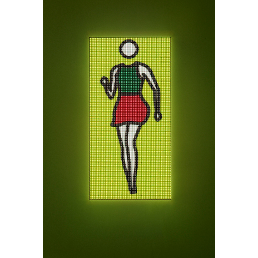 <a href="https://www.ueshima-collection.com/artist-list/6" style="color:inherit">JULIAN OPIE</a>:Dance 3 figure 1.
