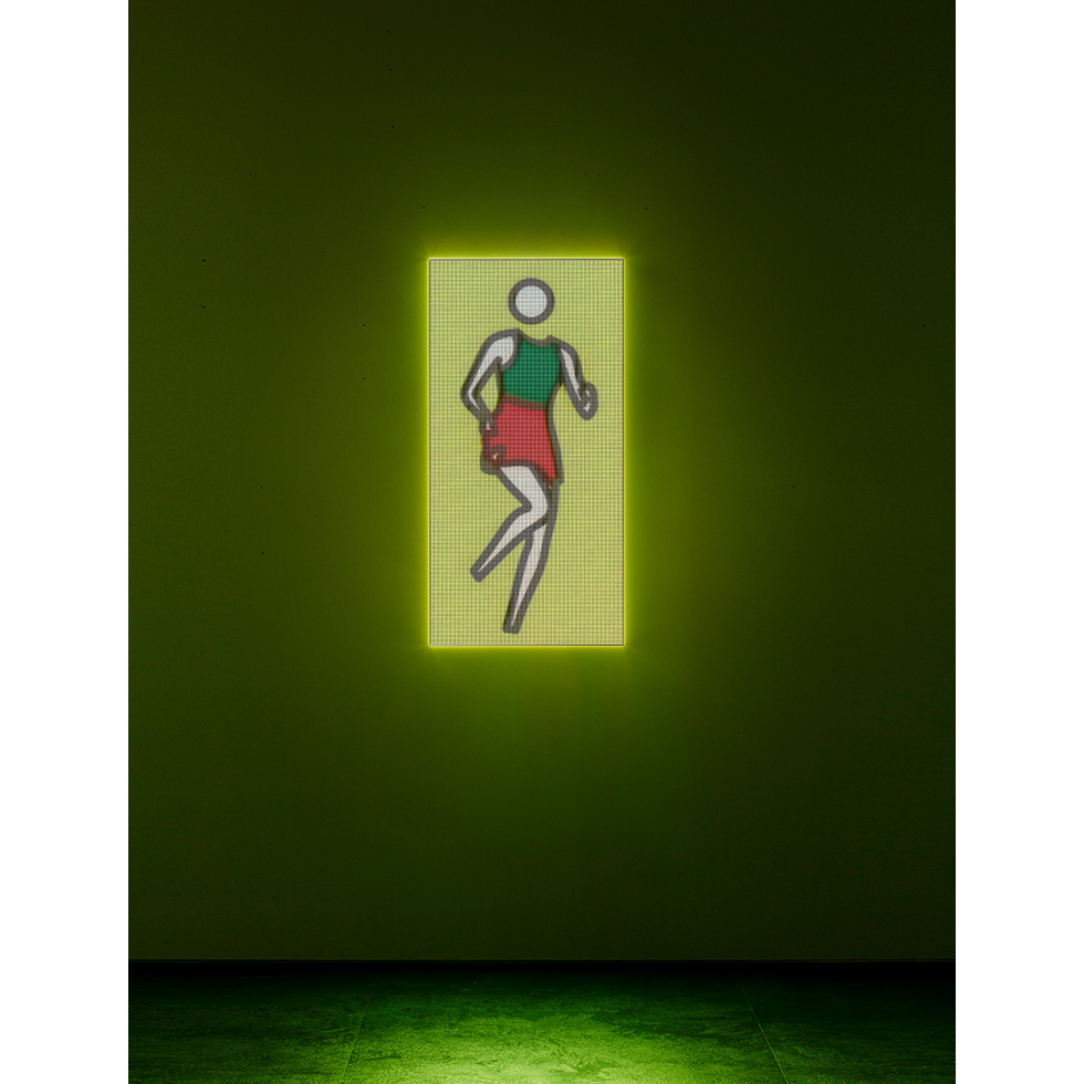 <a href="https://www.ueshima-collection.com/artist-list/6" style="color:inherit">JULIAN OPIE</a>:Dance 3 figure 1.
