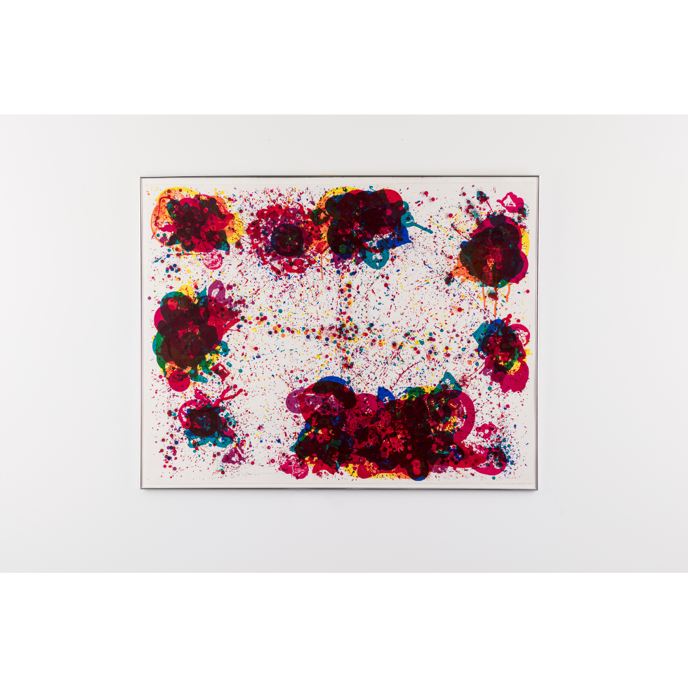 <a href="https://www.ueshima-collection.com/artist-list/40" style="color:inherit">SAM FRANCIS</a>:Lyre Eight (Lembeck, L.S5)
