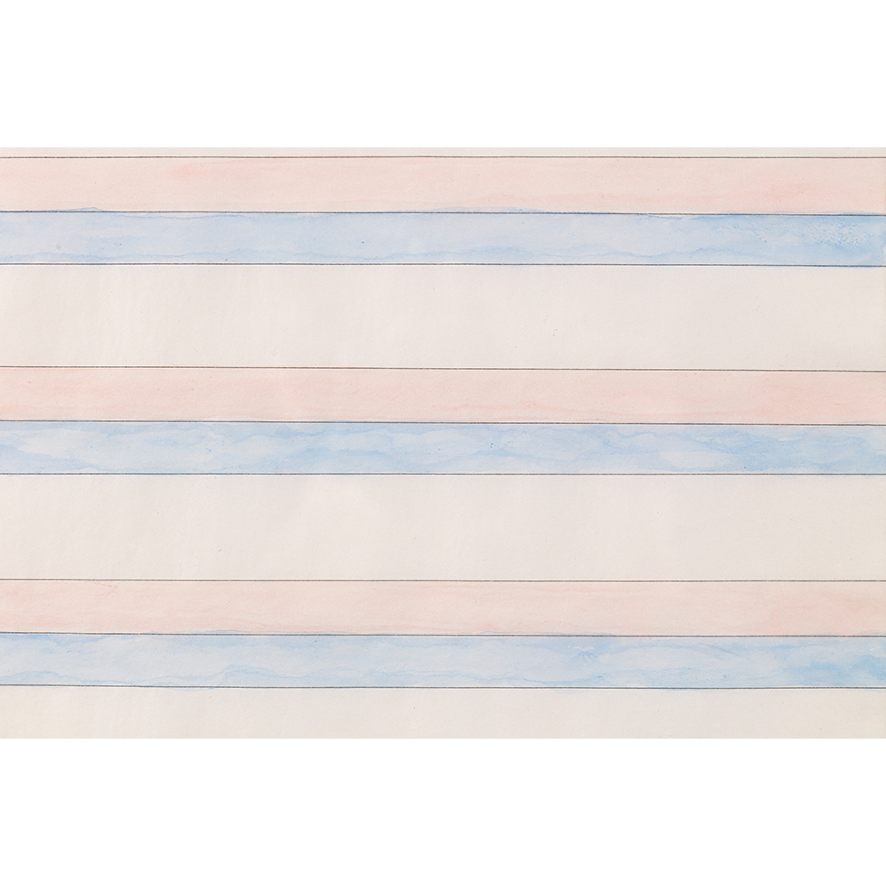 <a href="https://www.ueshima-collection.com/artist-list/144" style="color:inherit">AGNES MARTIN</a>:untitled