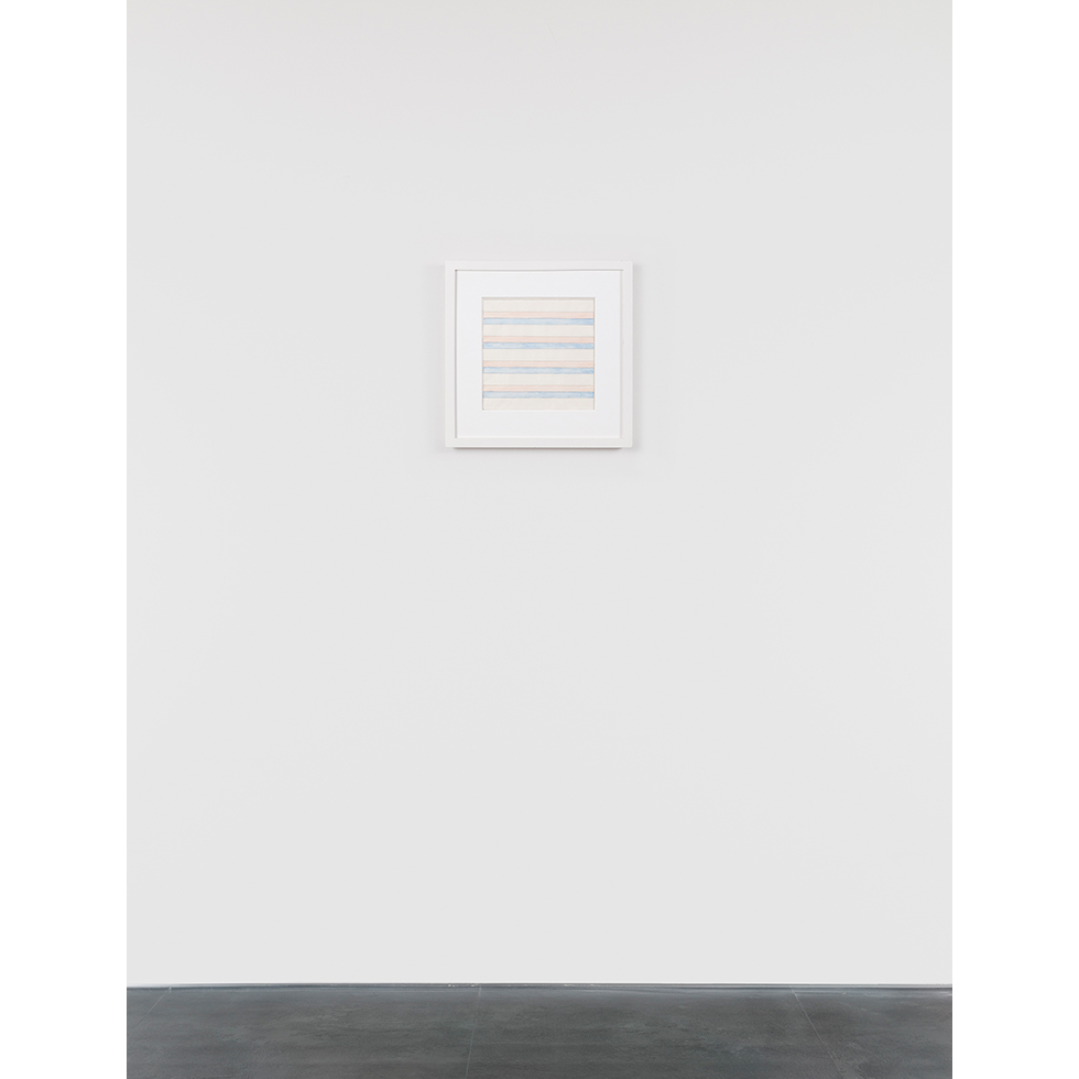 <a href="https://www.ueshima-collection.com/artist-list/144" style="color:inherit">AGNES MARTIN</a>:untitled