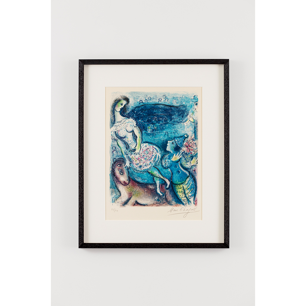 <a href="https://www.ueshima-collection.com/artist-list/64" style="color:inherit">MARC CHAGALL</a>:Le Cirque (Mourlot 511)
