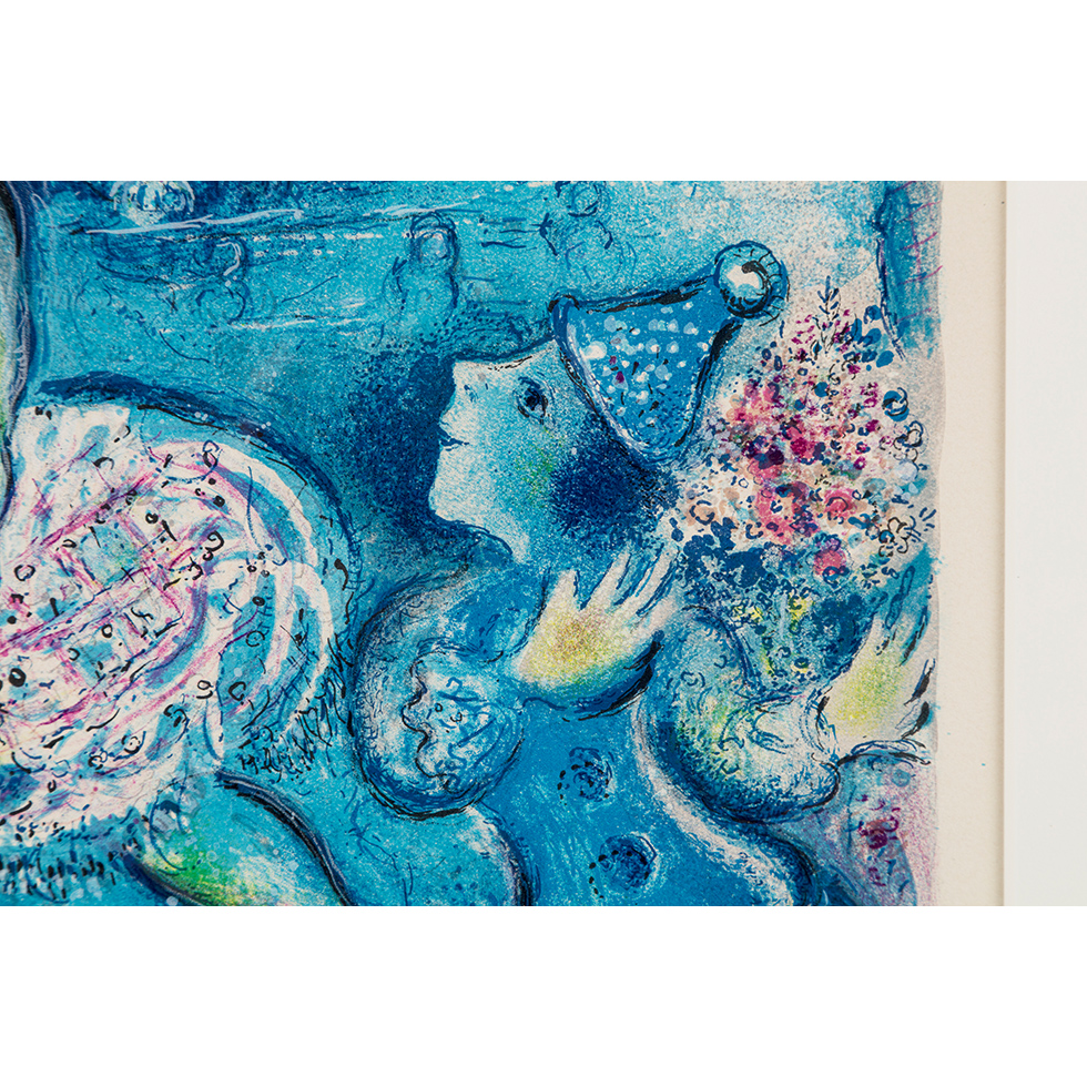 <a href="https://www.ueshima-collection.com/artist-list/64" style="color:inherit">MARC CHAGALL</a>:Le Cirque (Mourlot 511)