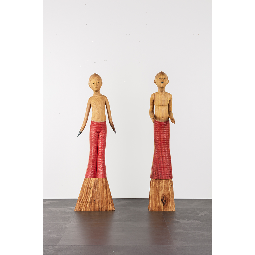 <a href="https://www.ueshima-collection.com/artist-list/250" style="color:inherit">棚田康司</a> / <a href="https://www.ueshima-collection.com/artist-list/250" style="color:inherit">KOJI TANADA</a>:猫と鼠 - 爪 | 猫と鼠 - 舌 / cat and mouse - nail | cat and mouse - tongue