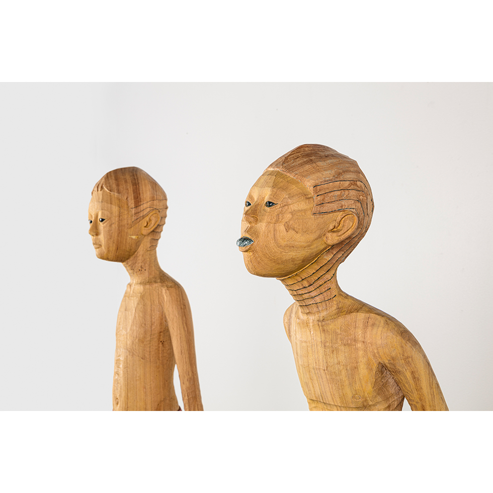 <a href="https://www.ueshima-collection.com/artist-list/250" style="color:inherit">棚田康司</a> / <a href="https://www.ueshima-collection.com/artist-list/250" style="color:inherit">KOJI TANADA</a>:猫と鼠 - 爪 | 猫と鼠 - 舌 / cat and mouse - nail | cat and mouse - tongue