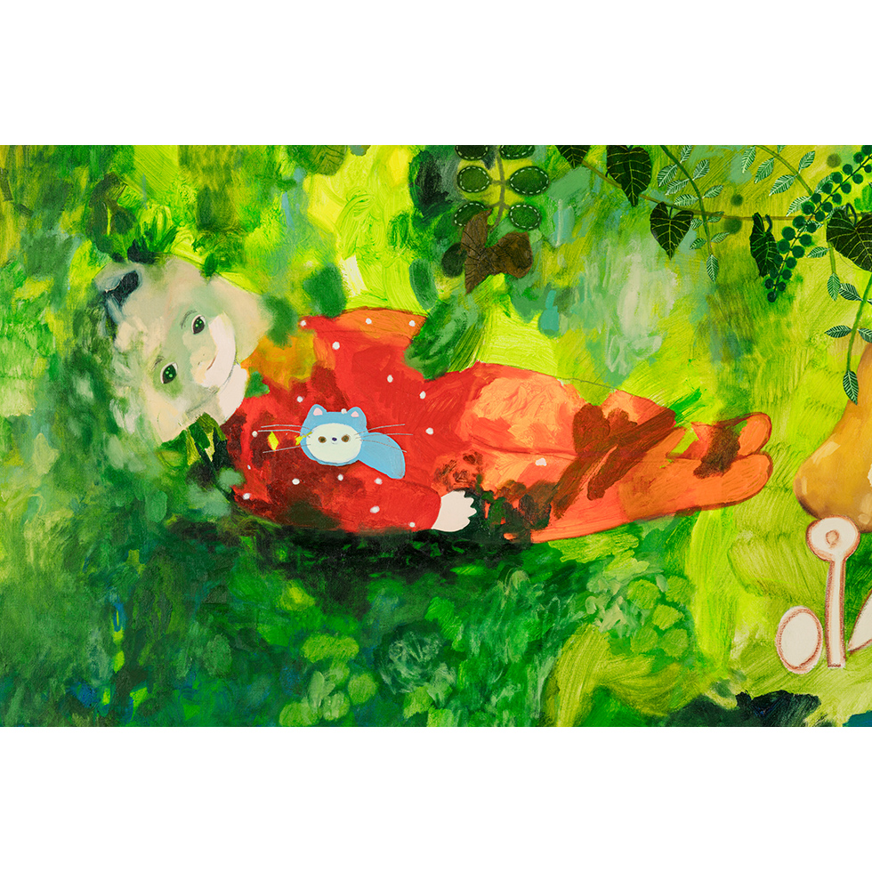 <a href="https://www.ueshima-collection.com/en/artist-list/155" style="color:inherit">TOMOKO NAGAI</a>:It’s a Kitten