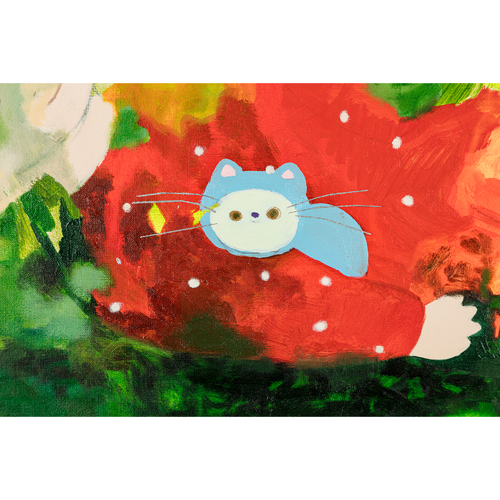 <a href="https://www.ueshima-collection.com/en/artist-list/155" style="color:inherit">TOMOKO NAGAI</a>:It’s a Kitten