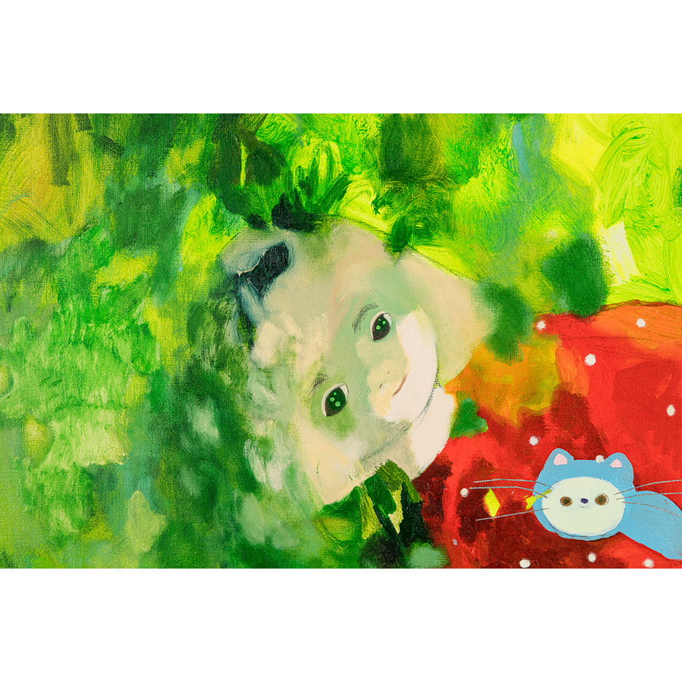 <a href="https://www.ueshima-collection.com/en/artist-list/155" style="color:inherit">TOMOKO NAGAI</a>:It’s a Kitten