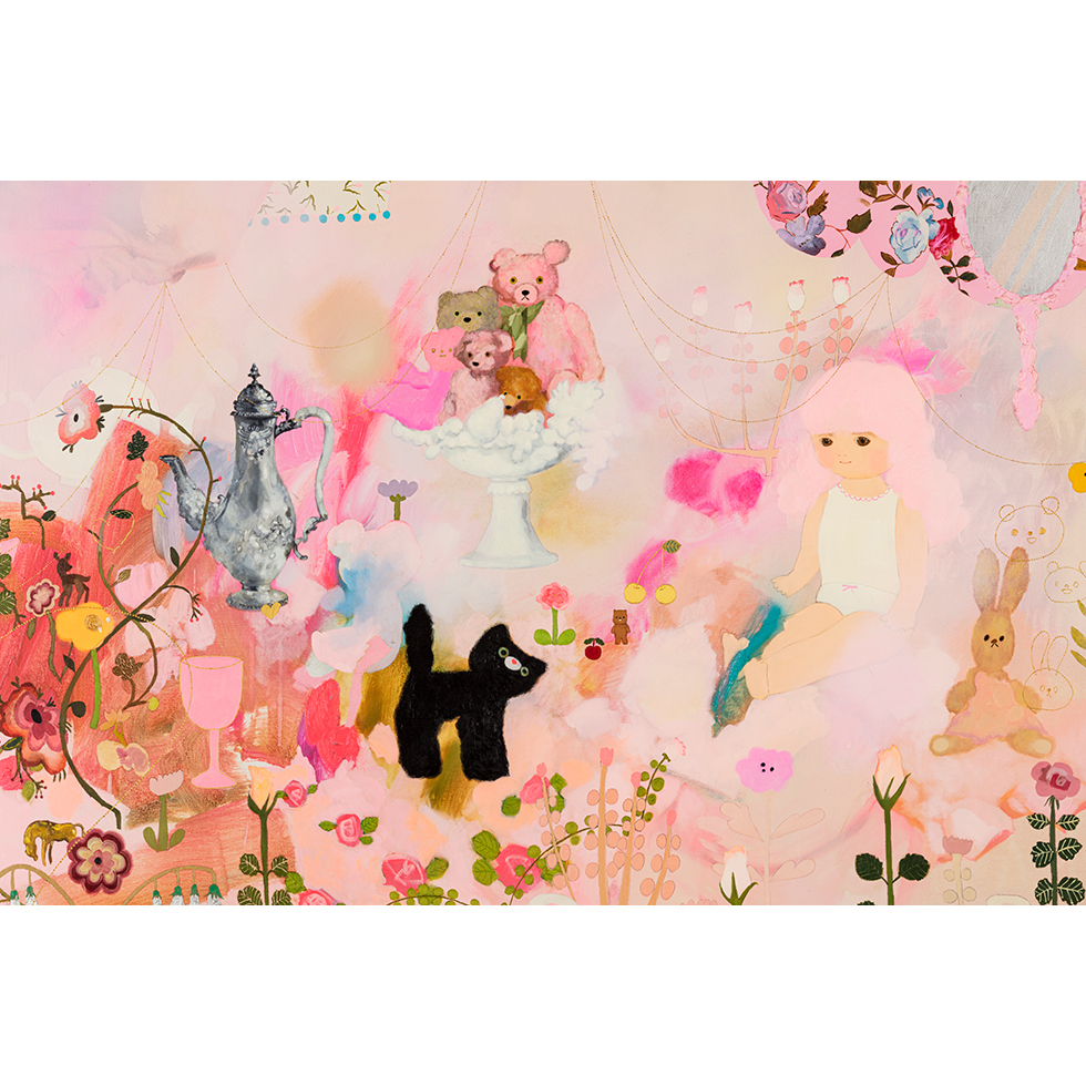 <a href="https://www.ueshima-collection.com/artist-list/155" style="color:inherit">長井朋子</a> / <a href="https://www.ueshima-collection.com/artist-list/155" style="color:inherit">TOMOKO NAGAI</a>:お姫さまの部屋 / Room of a Princess