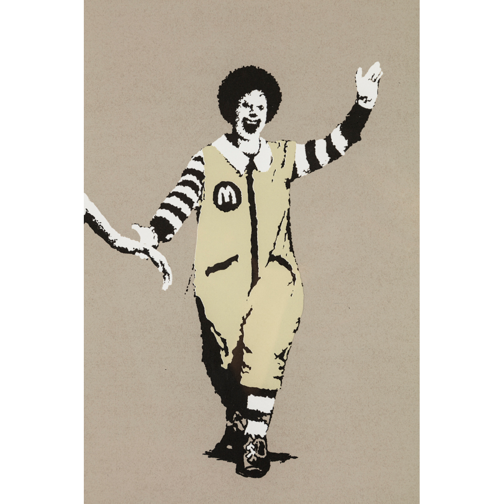 <a href="https://www.ueshima-collection.com/artist-list/3" style="color:inherit">BANKSY</a>:Napalm