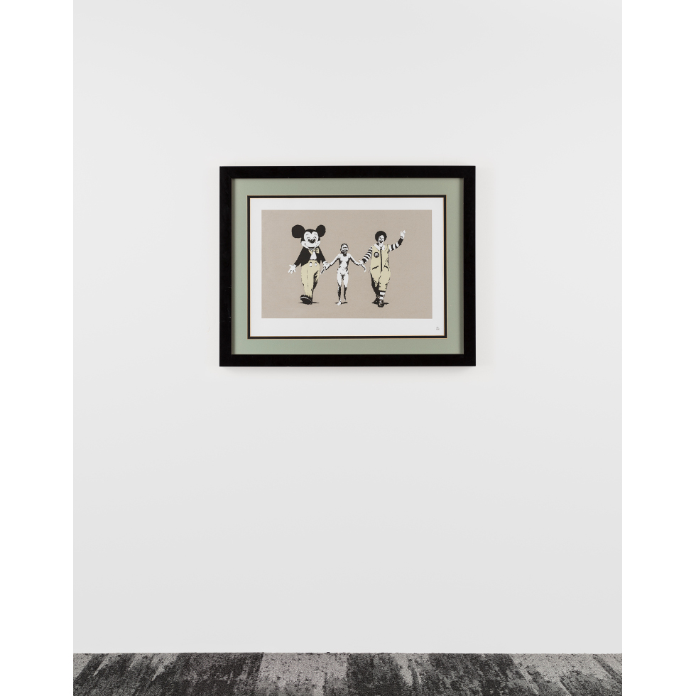 <a href="https://www.ueshima-collection.com/artist-list/3" style="color:inherit">BANKSY</a>:Napalm