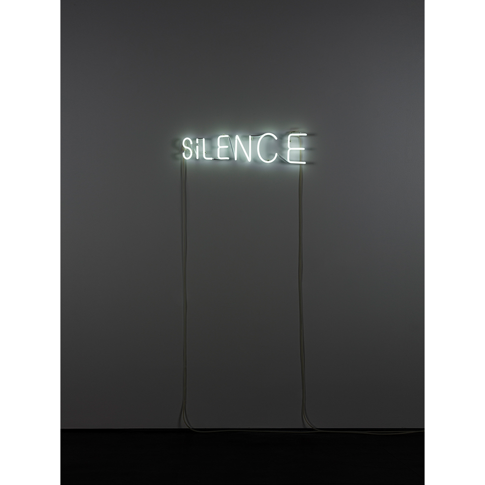 <a href="https://www.ueshima-collection.com/artist-list/285" style="color:inherit">CERITH WYN EVANS</a>:SILENCE
