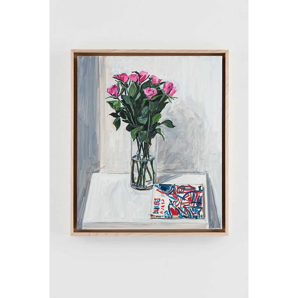 <a href="https://www.ueshima-collection.com/artist-list/13" style="color:inherit">JEAN-PHILIPPE DELHOMME</a>:Pink Roses and Dubuffet